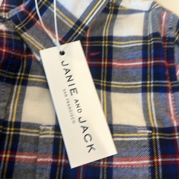 Janie and Jake plaid shirt - Picture 4 of 4
